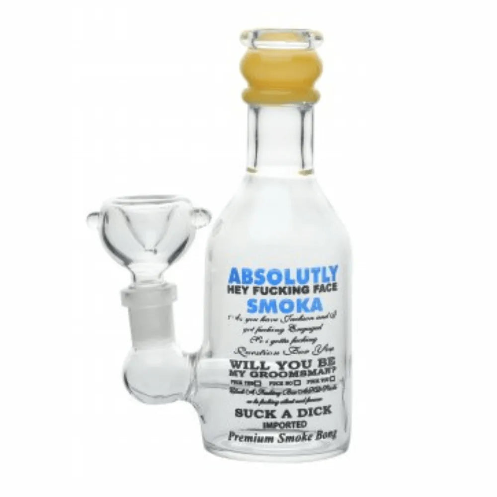 Glasbong "Absolute Wodka" – 16 cm-HHCFriends