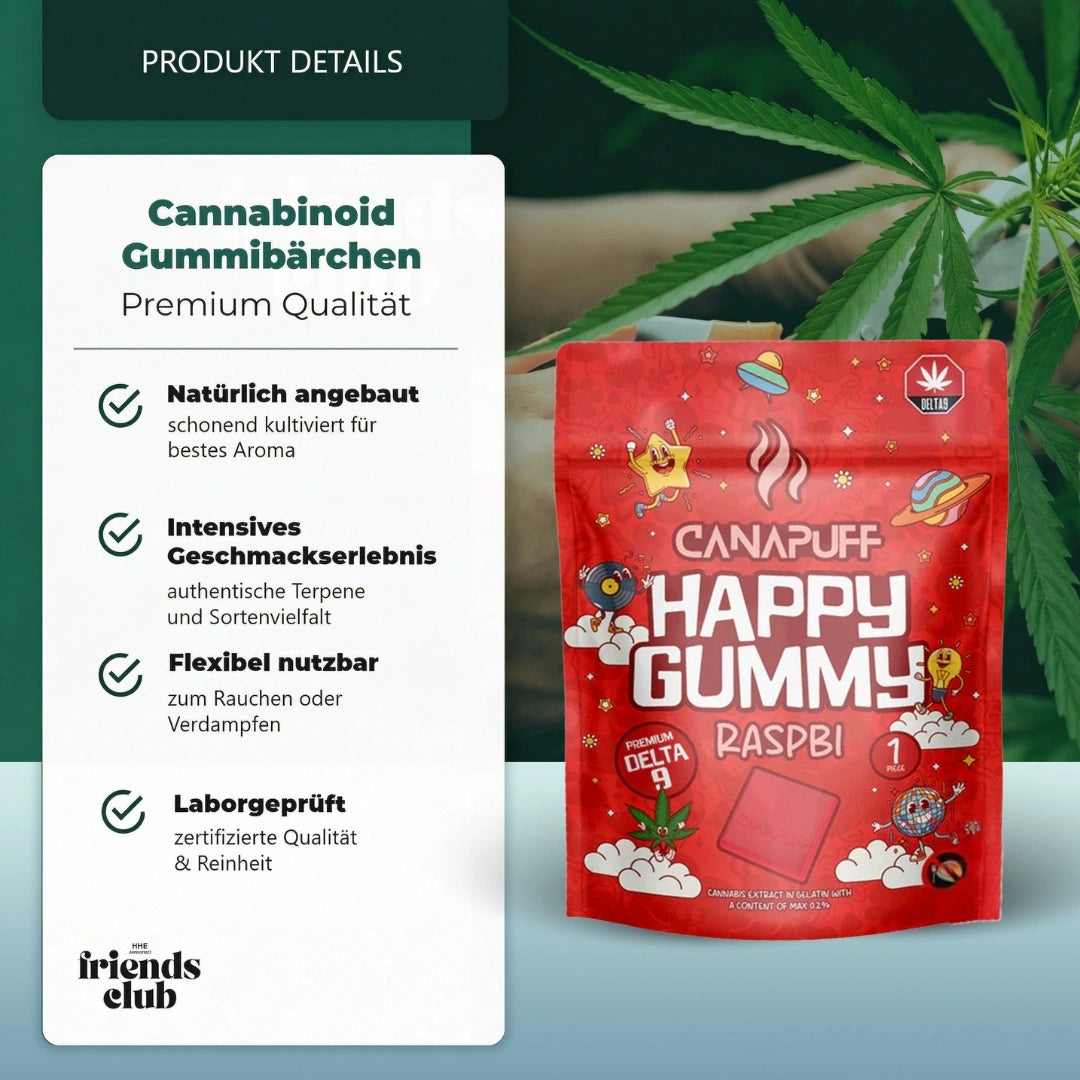 CBD Aroma Gummies Raspberry