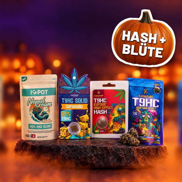 Halloween Hash + Blüte: 25 % sparen bei shinyfriends