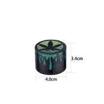 Grinder 4-teilig – Drip Leaf Design