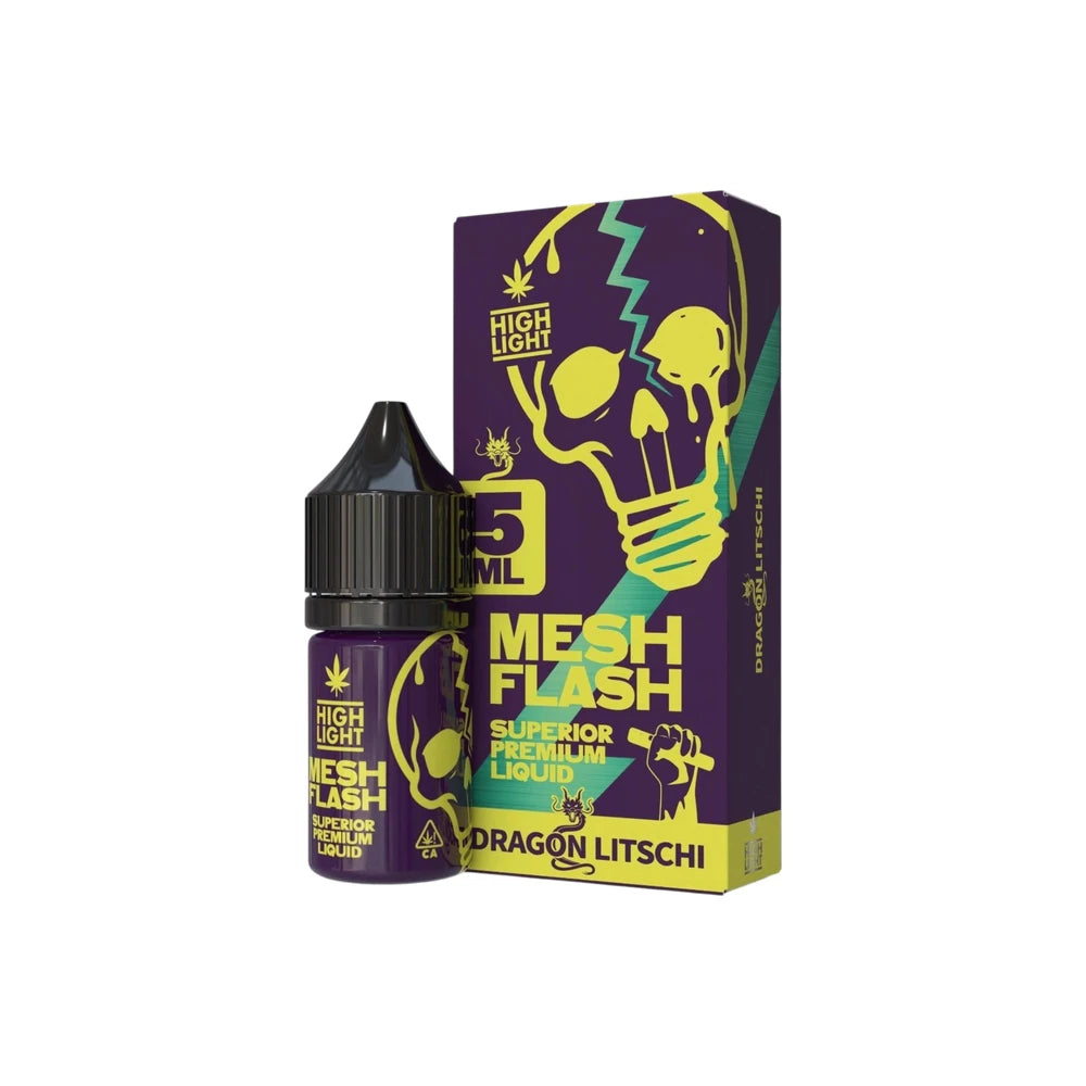 Highlight-Meshflash Liquid - Dragon Litschi 5ml
