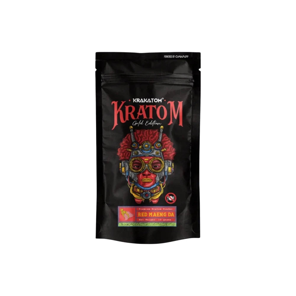 Kratom Pulver - Red Maeng Da - Gold Edition