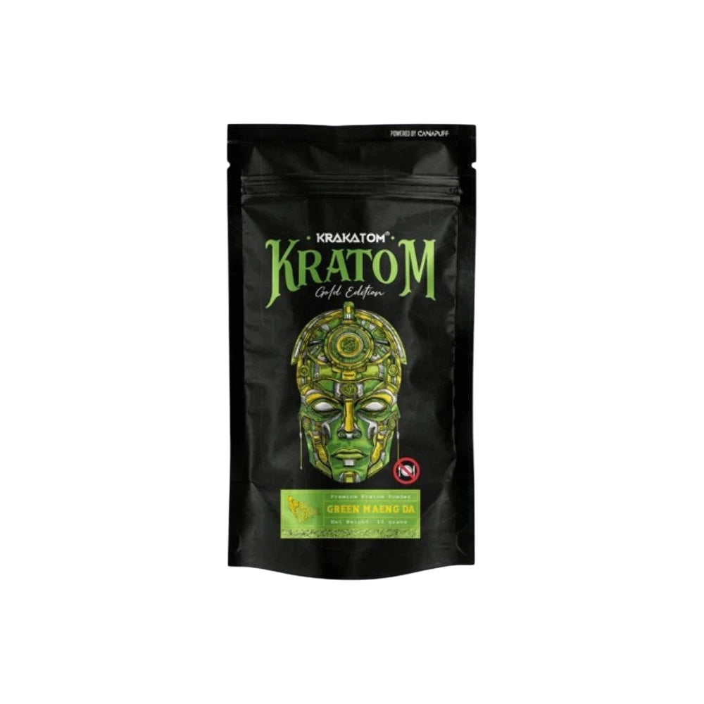 Kratom Pulver - Green Maeng Da - Gold Edition