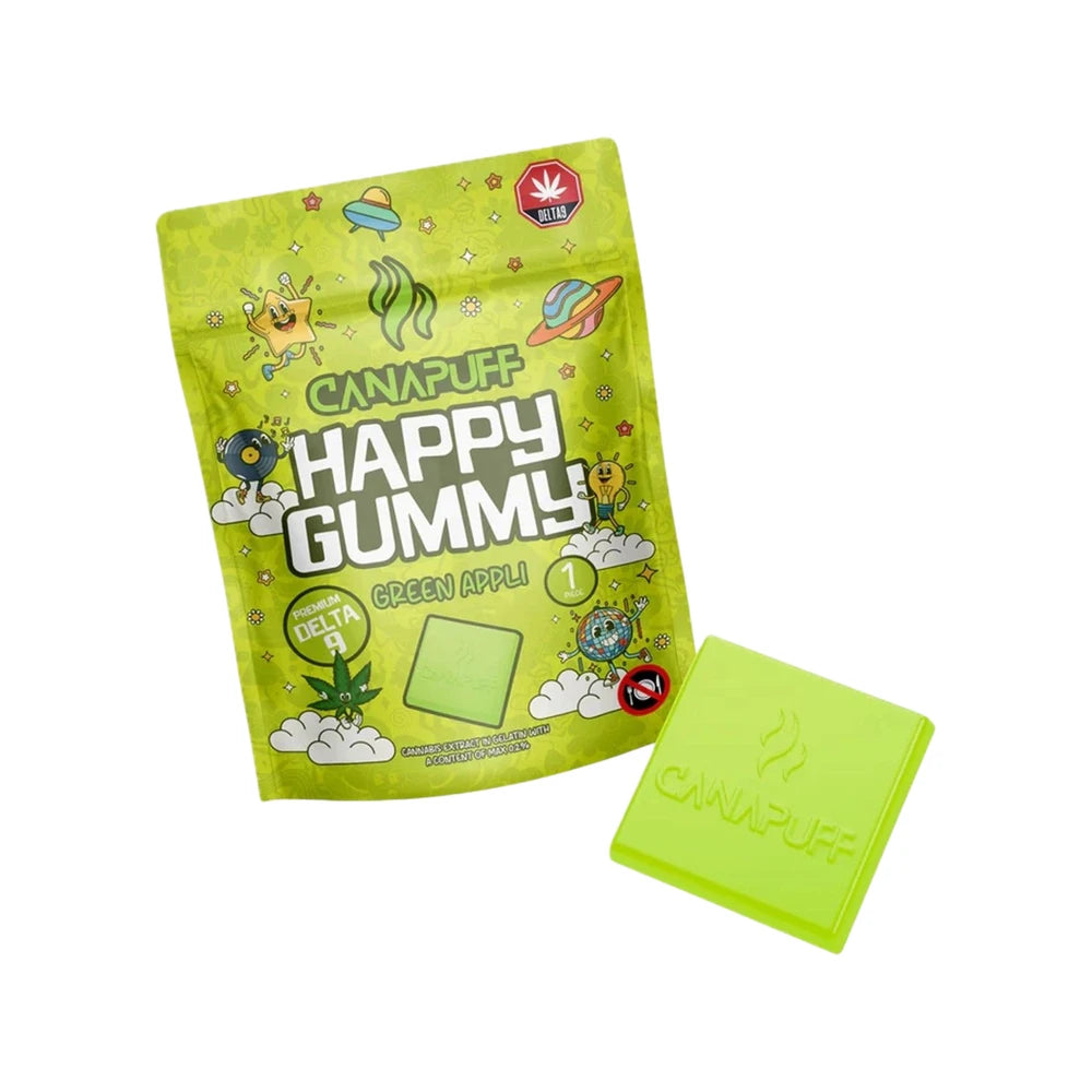 THC Aroma Gummies Grüner Apfel 5Stk