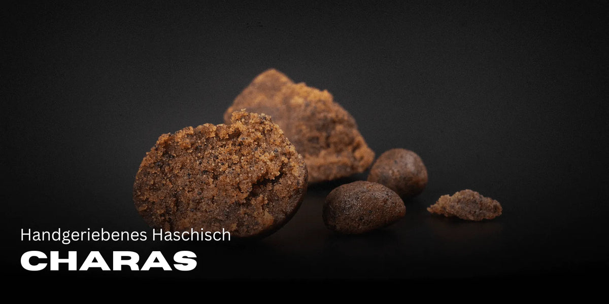 Charas - Hașiș frecat manual