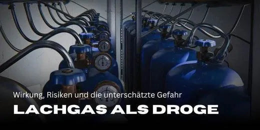 Nevetőgáz, mint drog Kép nevetőgáz palackokról, két sorban felsorakoztatva