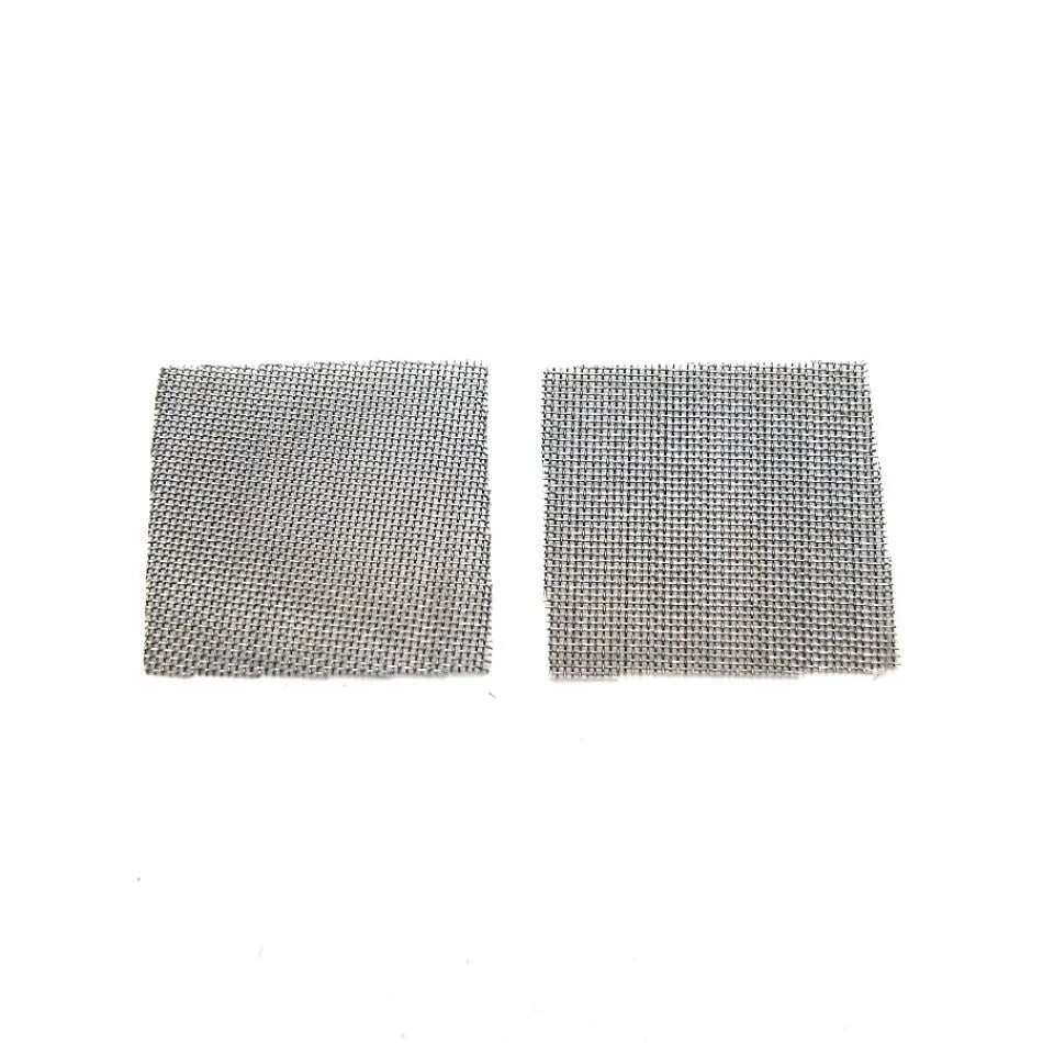 4 square fine steel sieves loose 25mm