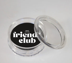 Acrylic grinder 3-part Friends Club